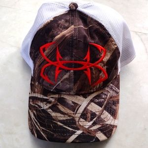 Under Armour baseball cap.